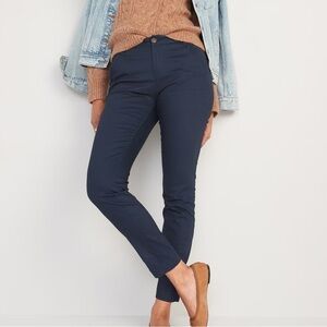 Old Navy‎ High-Waisted Wow Skinny Pants in Ink Blue size 6 NWT